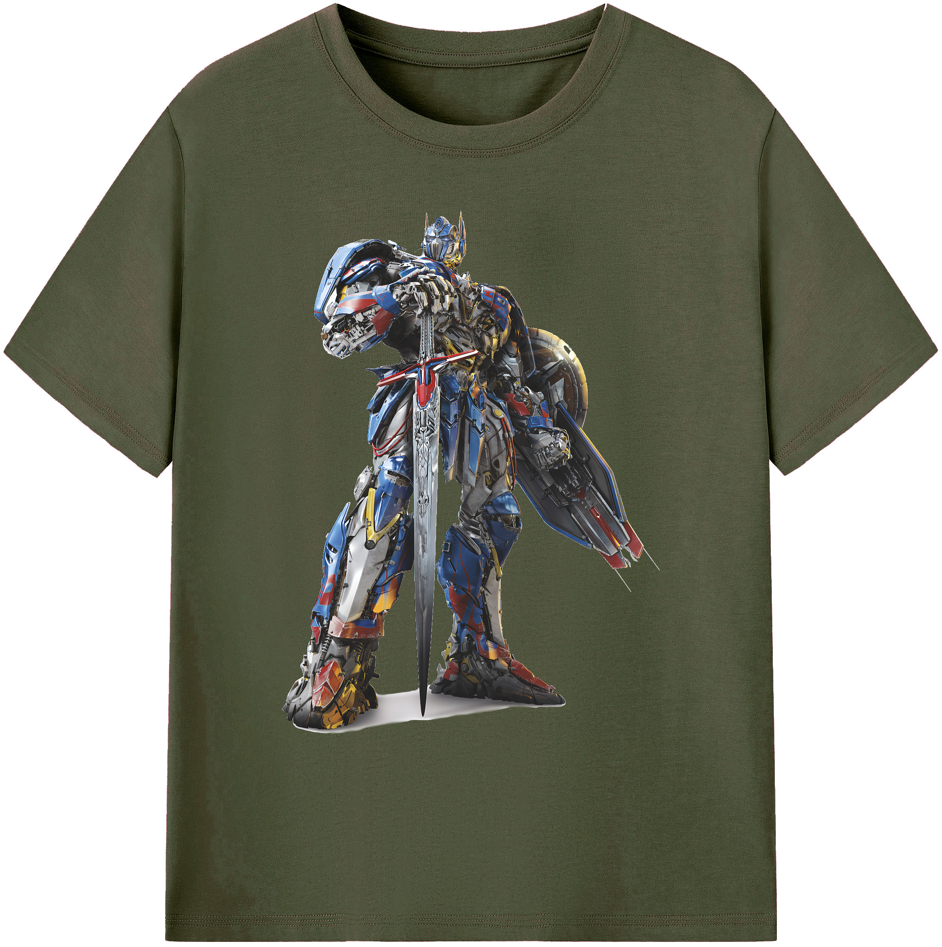 （画像用） Transformers トランスフォーマー 綿100％ メンズ半袖Tシャツ｜肌触りやわらか＆通気性